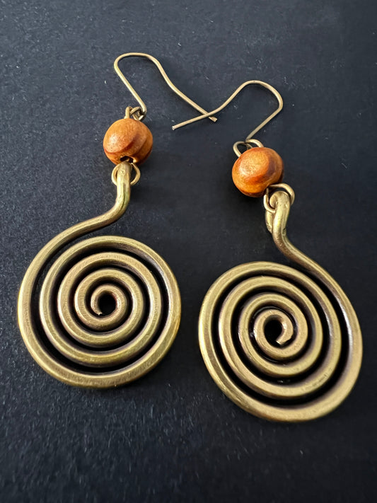 THE SPIRAL EARRINGS
